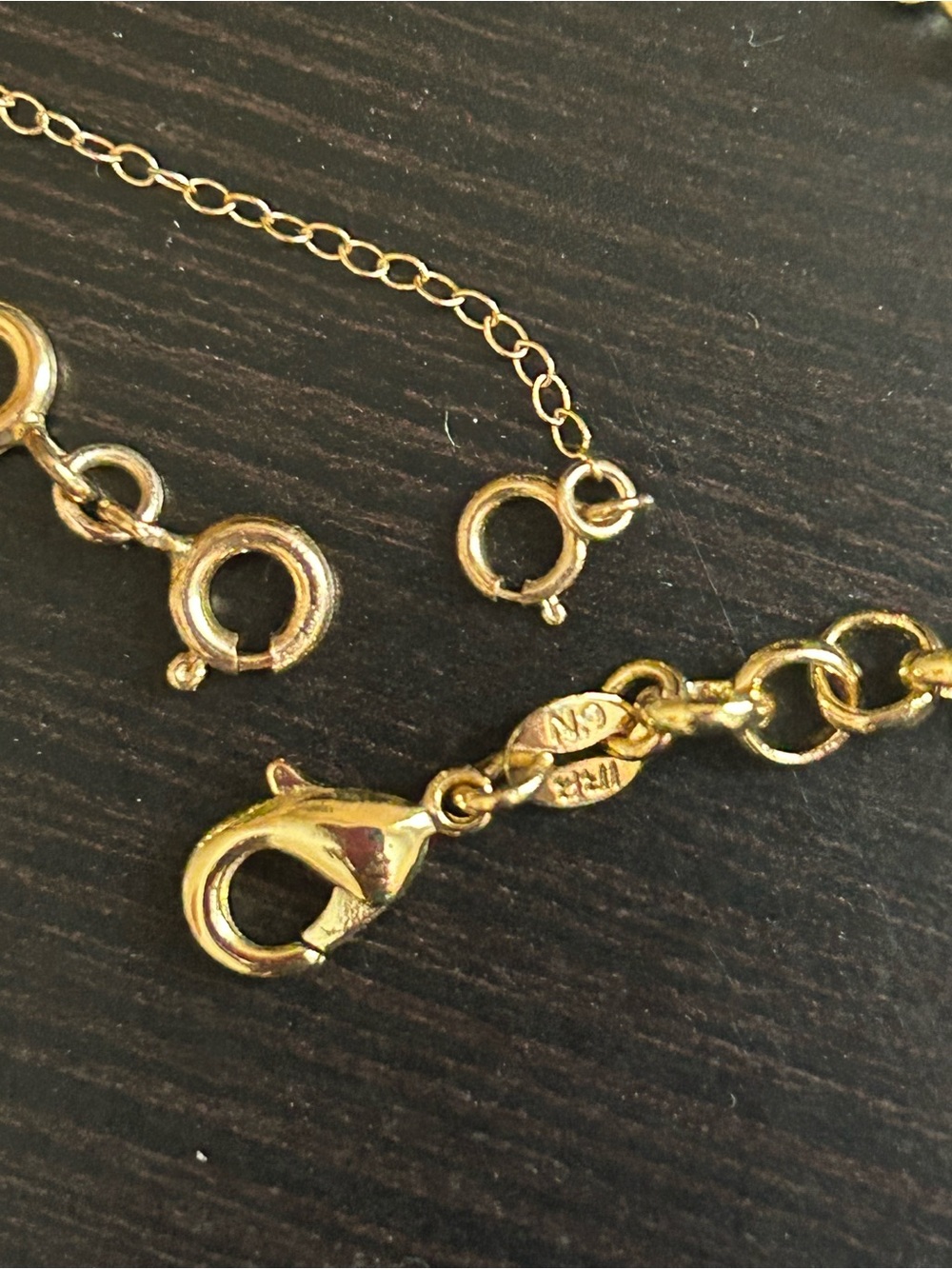 Gold bracelet with extenders - Picture 2 of 4